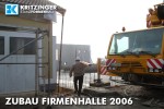 Baustelle Firmenhalle 2006