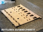 Stanzform Mittleres Ausbrechbrett