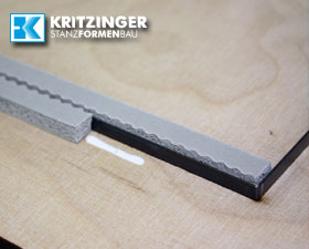 Holzschnitt für Stanzform